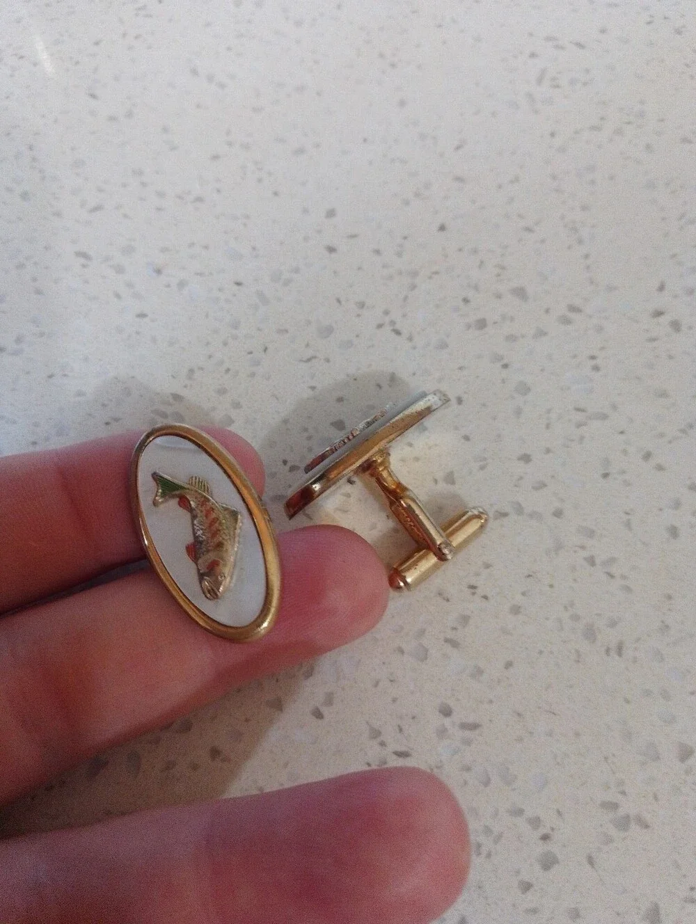 Vintage Fish Cufflinks